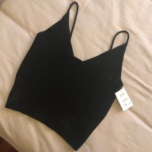 Black Knit Tank